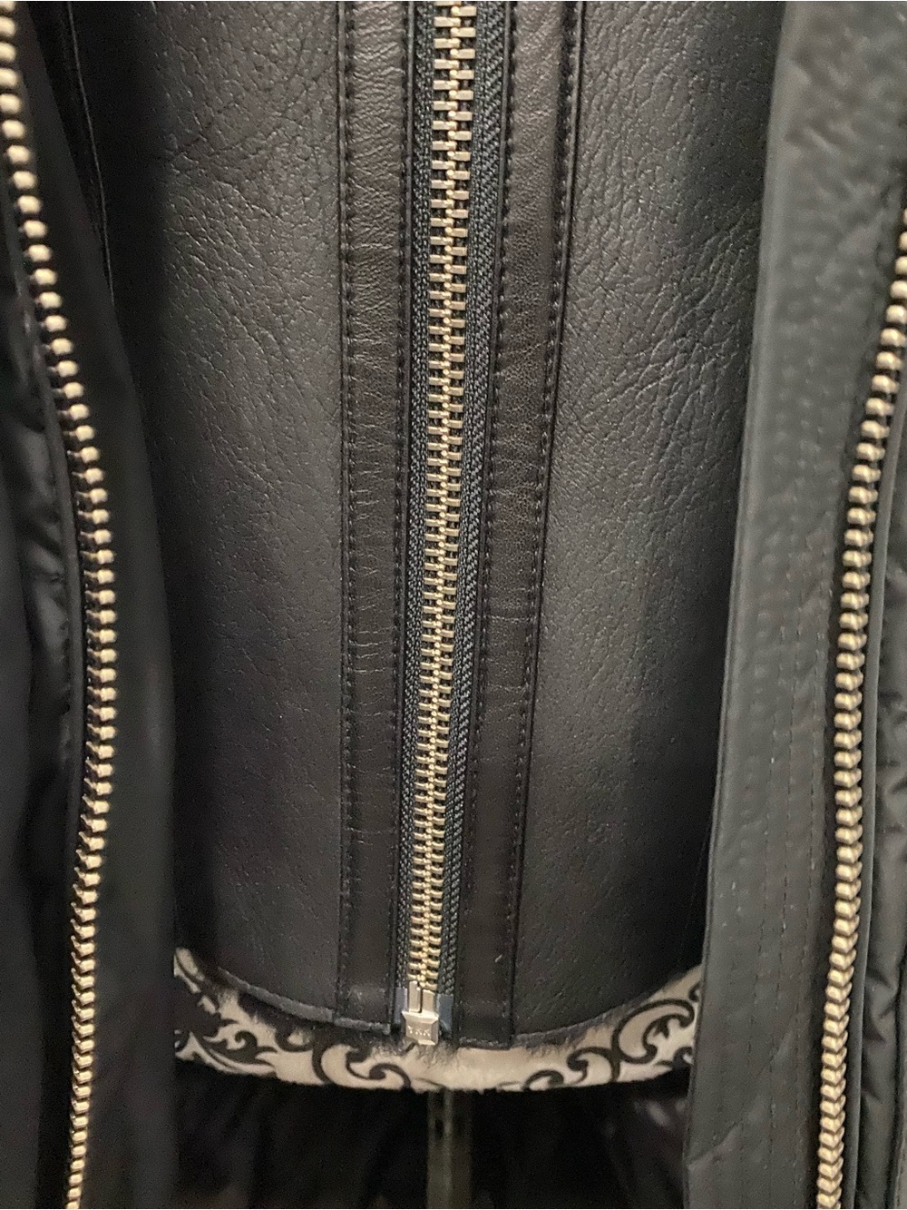 NWOT Mackage LUISA Long Hooded Puffer Coat With Zip Out Shearling Jacket XS - Picture 12 of 16